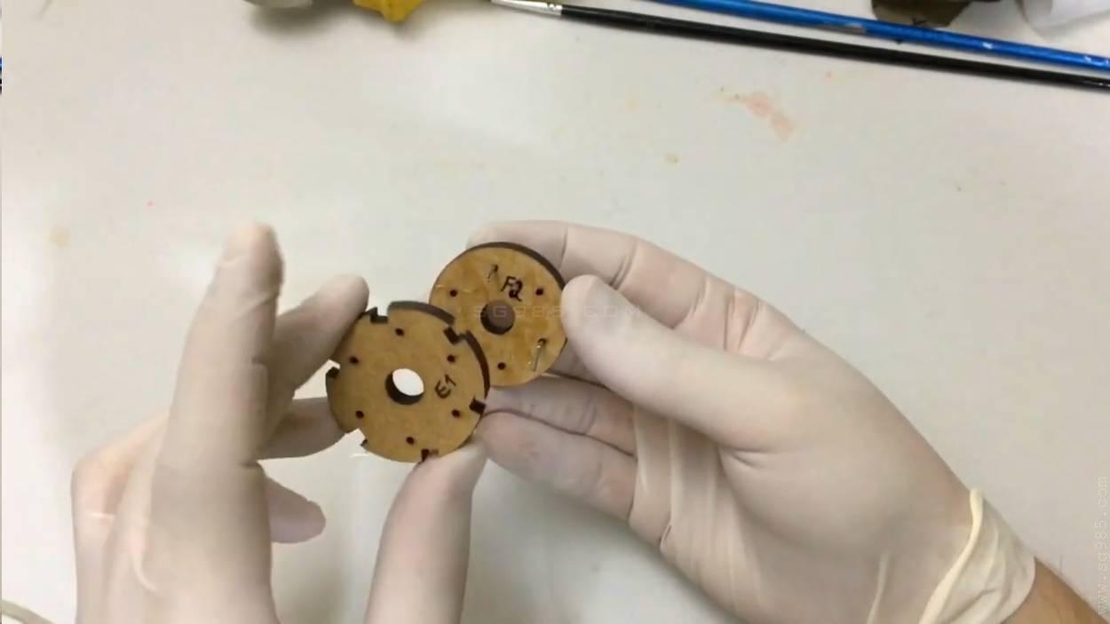 纸板枪设计图/手枪建模图纸/手枪图纸设计图wgog947激光切割密度板制作木板玩具枪+制作图纸下载