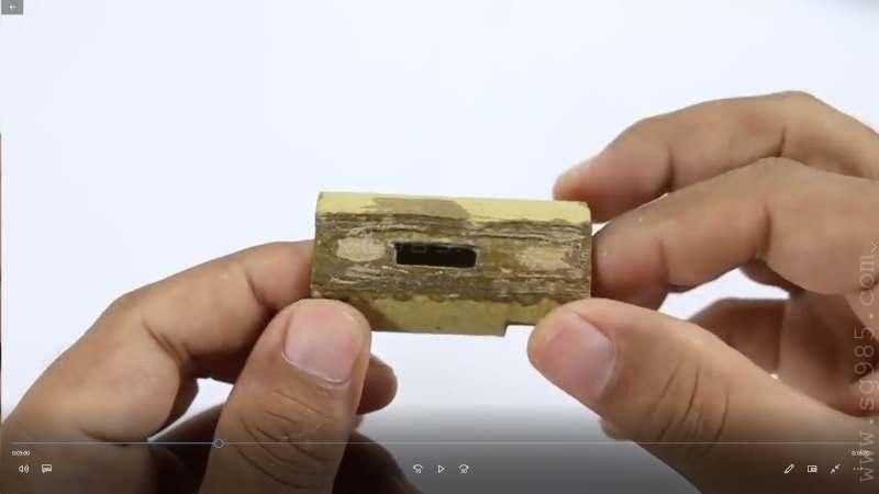 瓦楞纸枪械/纸模枪图纸wgog910如何用纸板制作一把连发纸板枪AK47+制作图纸下载