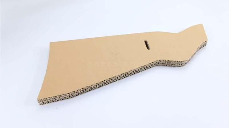 纸板枪98k的设计图纸/板枪98kwgog905瓦楞纸制作纸板枪+制作图纸下载