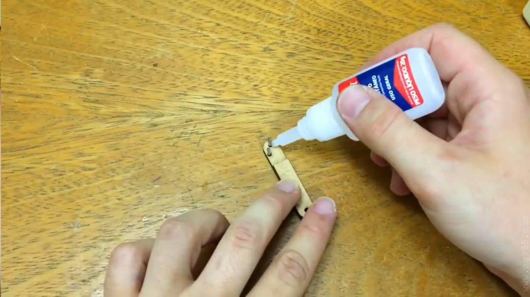 木板枪图纸/激光切割做一把玩具木板枪wgog921激光切割密度板diy木板玩具枪+制作图纸下载