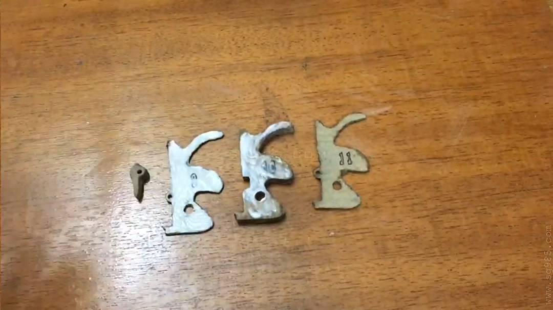 手工纸板枪图纸/手工纸板枪简单wgog920用纸板制作一把做了手枪+制作图纸下载