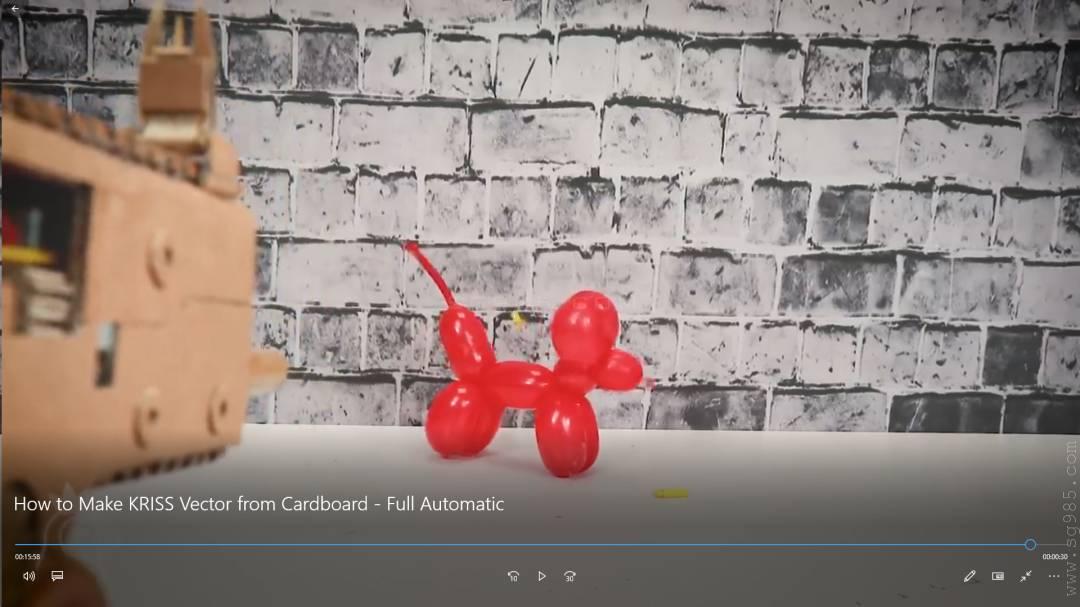 连发纸板枪教程/连发纸板枪详细教程/用纸板做可以连发的枪wgog939+制作图纸