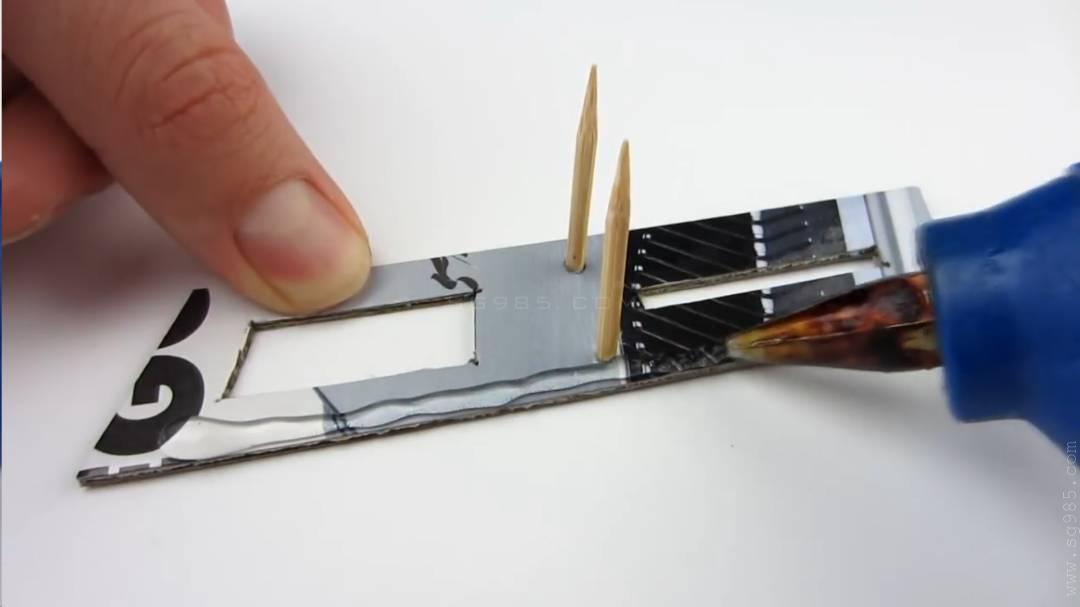 用纸板做枪简单 教程/简单纸枪怎么做wgog927用纸板制作一把玩具手枪+制作图纸下载