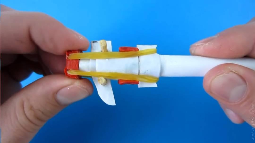 用纸板做枪简单 教程/简单纸枪怎么做wgog927用纸板制作一把玩具手枪+制作图纸下载