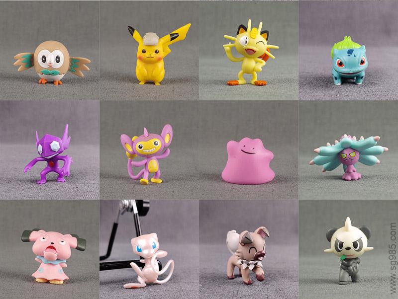 120款手办三维模型库,宝可梦精灵3D打印模型STL文件合集