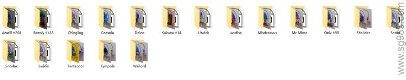 120款手办三维模型库,宝可梦精灵3D打印模型STL文件合集