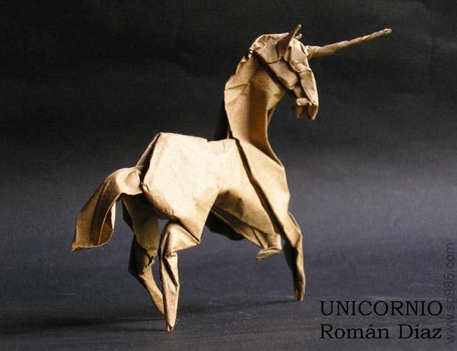 精品折纸-独角兽