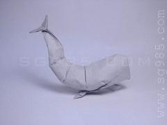 精品纸模-抹香鲸