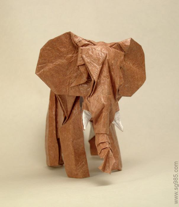 精品折纸-猛犸象