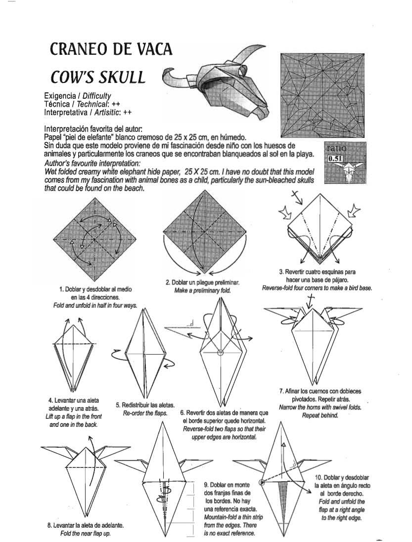精品折纸-羚羊头