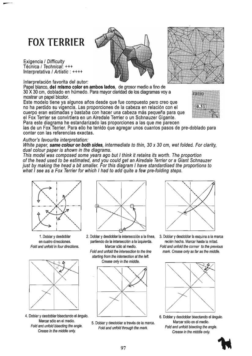 精品折纸-狐狸犬
