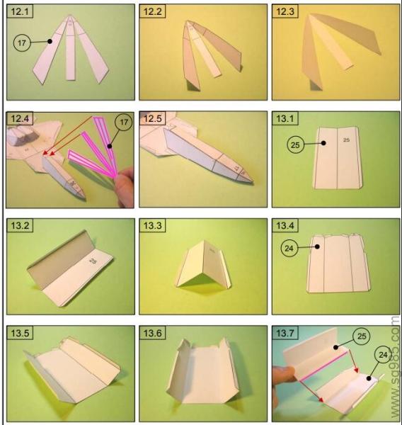 f22 可以飞行的纸模飞机