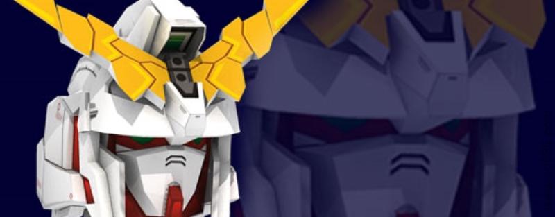 独角兽RX-0_Unicorn_Gundam高达纸模型图纸