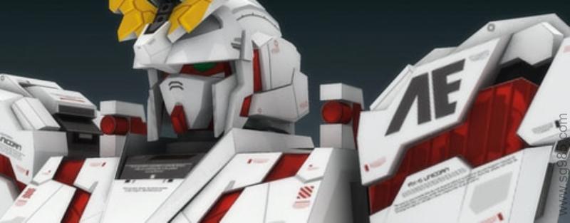 独角兽RX-0_Unicorn_Gundam高达纸模型图纸