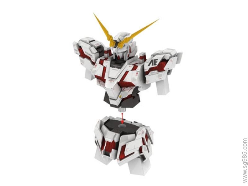独角兽RX-0_Unicorn_Gundam高达纸模型图纸