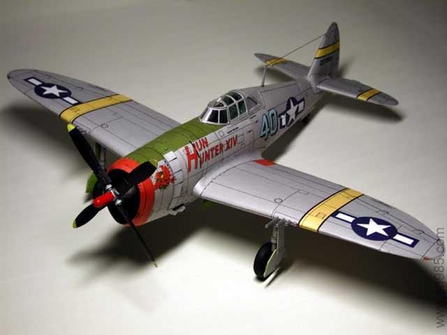 P-47雷电战斗机