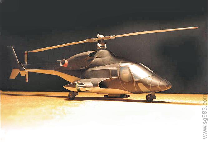 空狼(airwolf)武装直升机