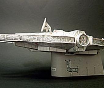 4星球大战之YT-1300飞船纸模