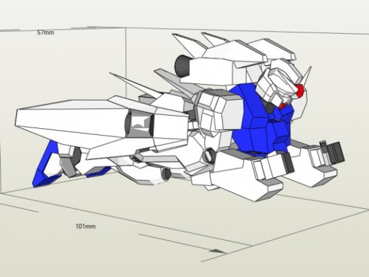 [Kite]-RX 78 GP03S Gundam(控制形态)