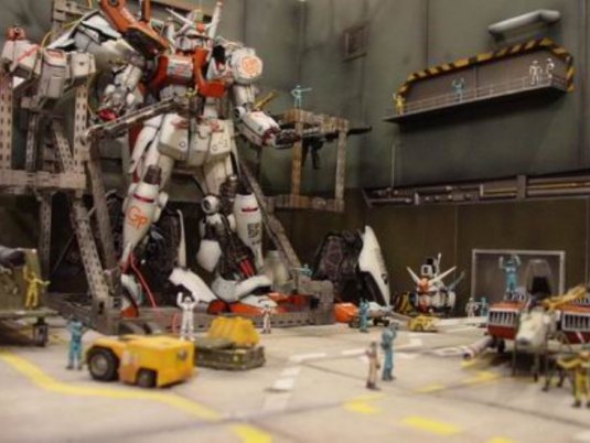 GP01 diorama