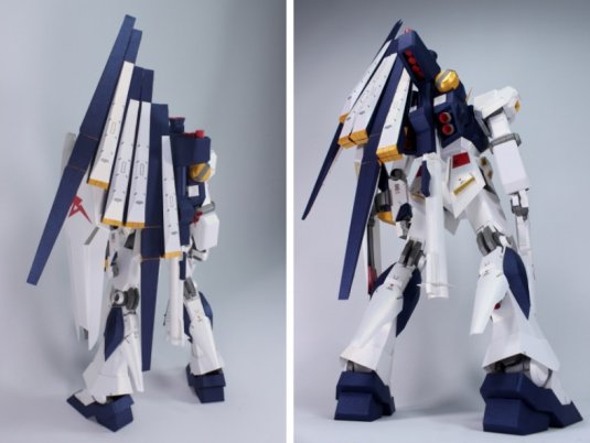 Rx-93 v Gundam