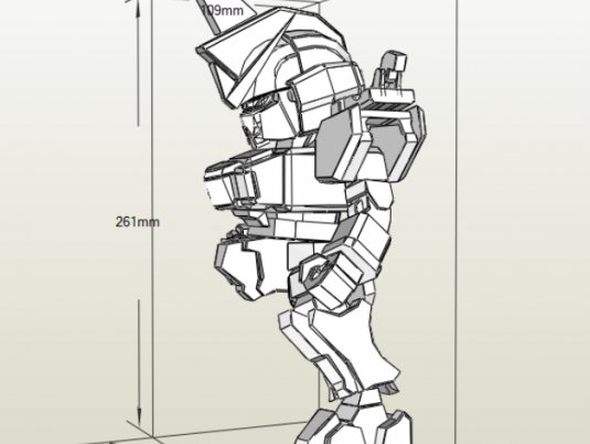 Art-Night Falcon Justice Gundam