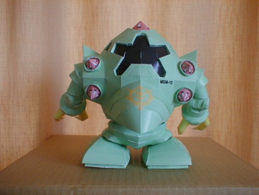 SD Gundam MSM-10 Zock双面魔蟹