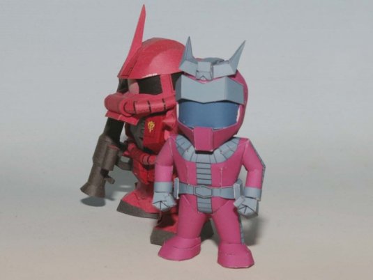 SD zeon suit chars