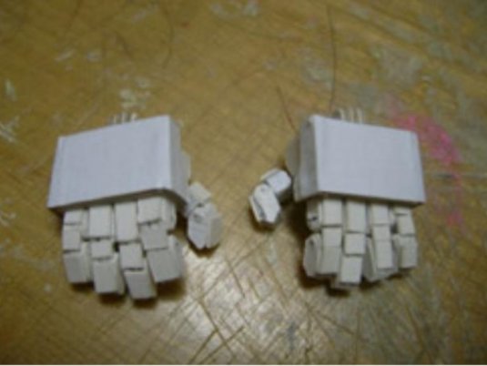 高达全关节活动手掌