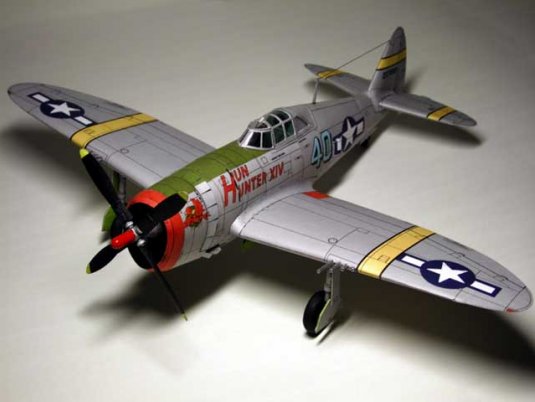 P-47雷电战斗机