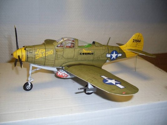 A6M5及美国飞蛇P39Q双战机