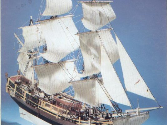 1比96“博爱”（“黑珍珠”）号帆船