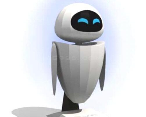 c《机器人总动员》（《WALL-E》）之大号EVE纸模