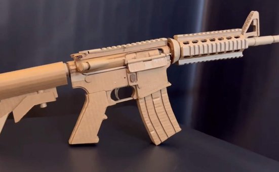 纸板枪图纸awm/纸板枪图纸打印/纸板枪图纸哪里下载wgog956瓦楞纸制作一个狙击纸板枪+图纸下载