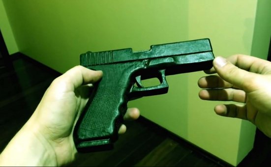 如何用纸板制作一把纸板枪wgog941纸板枪怎么做?/纸板枪可发射/纸板枪可发射子弹+制作图纸