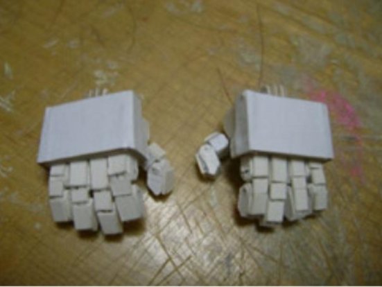 高达全关节活动手掌