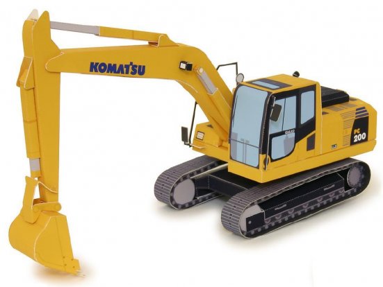 小松PC200挖掘机