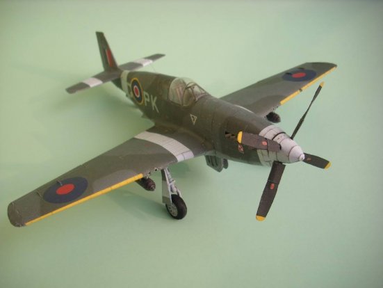 英国MustangIII(野马)战斗机