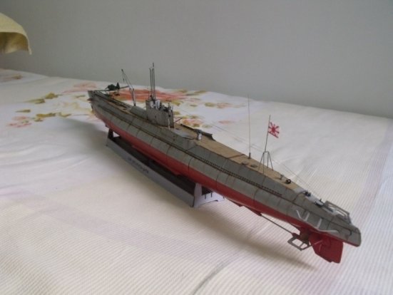 鬼子海军伊-15型潜艇