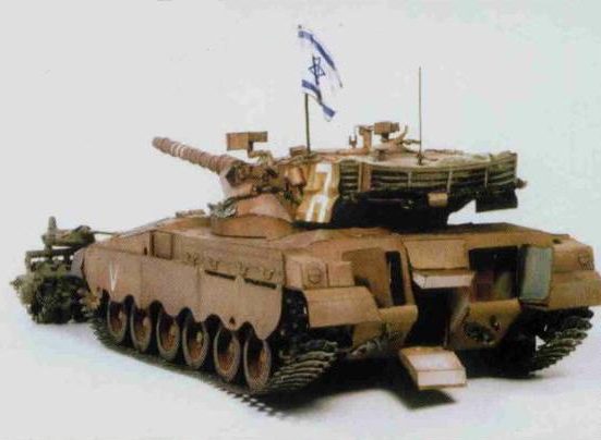 1比25梅卡瓦扫雷坦克