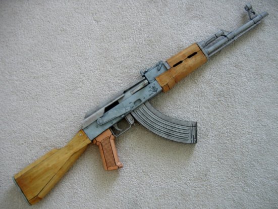 有色版AK47M突击步枪