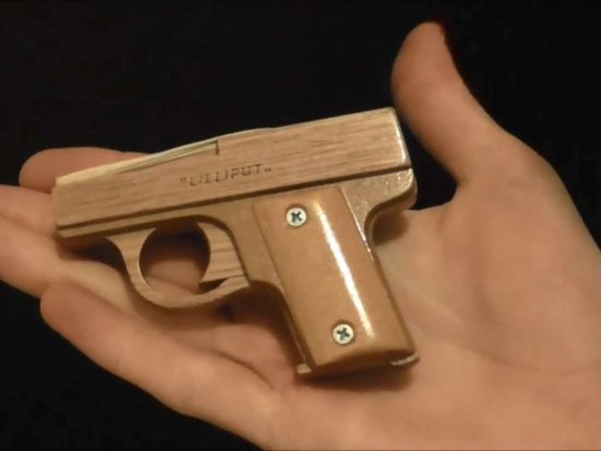 橡皮筋枪怎么发射/WGOG1004用木板制作一把可连发的橡皮筋玩具枪+制作图纸