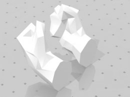 纸模图纸浩克拳头  纸模型