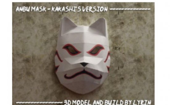 卡卡西暗部面具