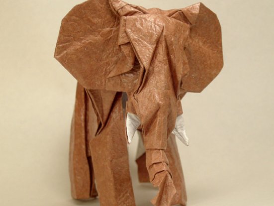 精品折纸-猛犸象