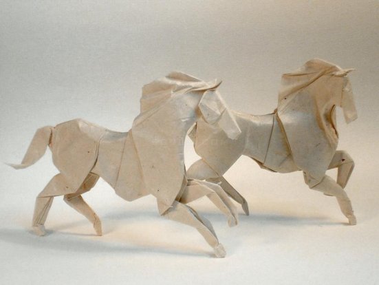 精品折纸-野马